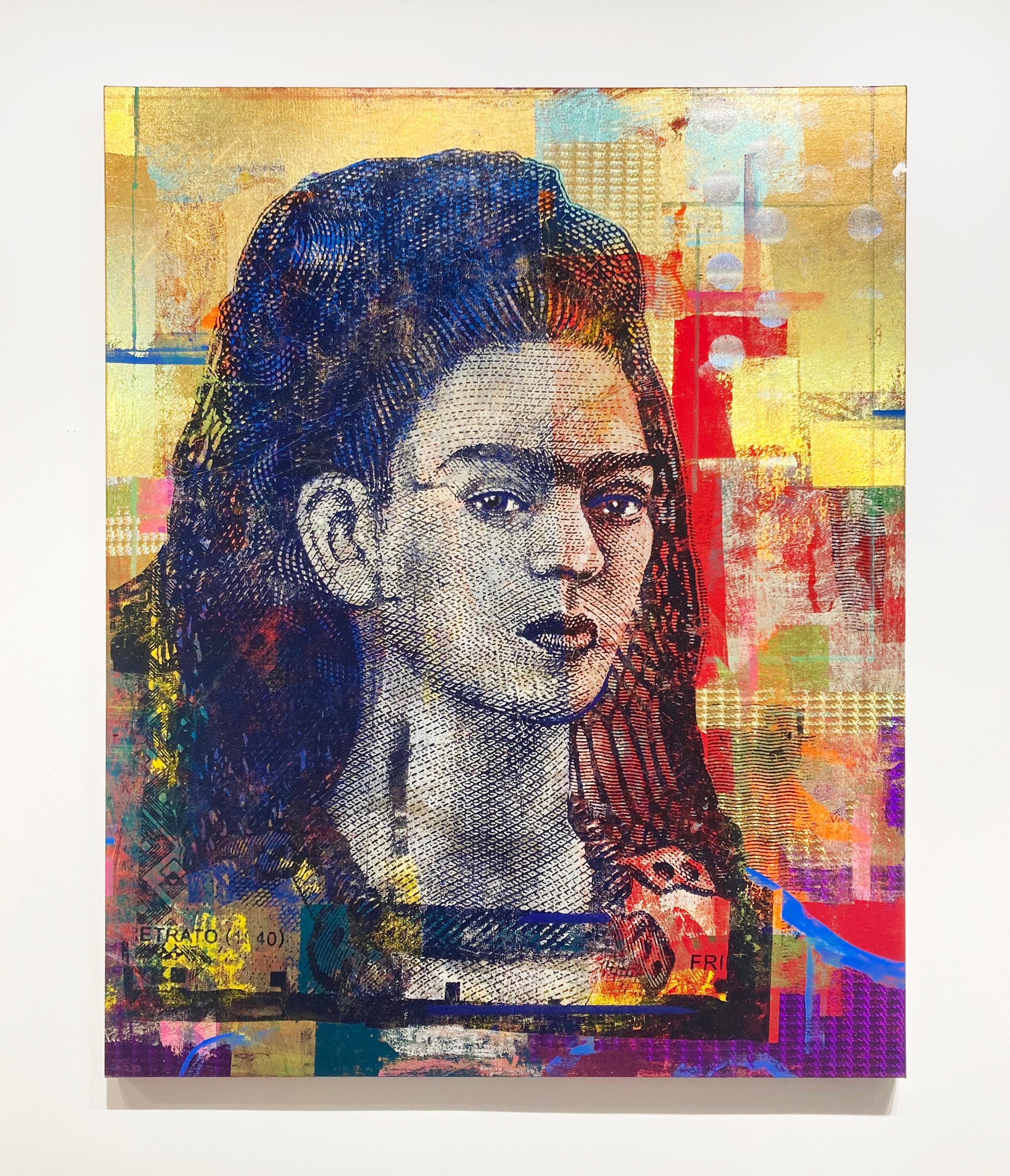 500 Pesos Frida Kahlo - Painting de Houben R.T.