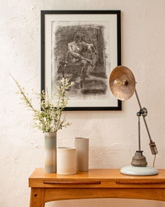 RTO Copper and Glass Found Object Lamp #22