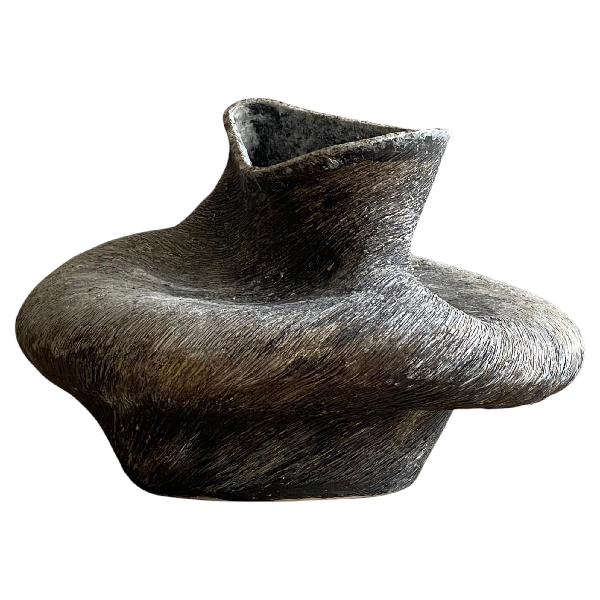 RTW01, Modern Contemporary Stoneware Vessel, Made in Mexico