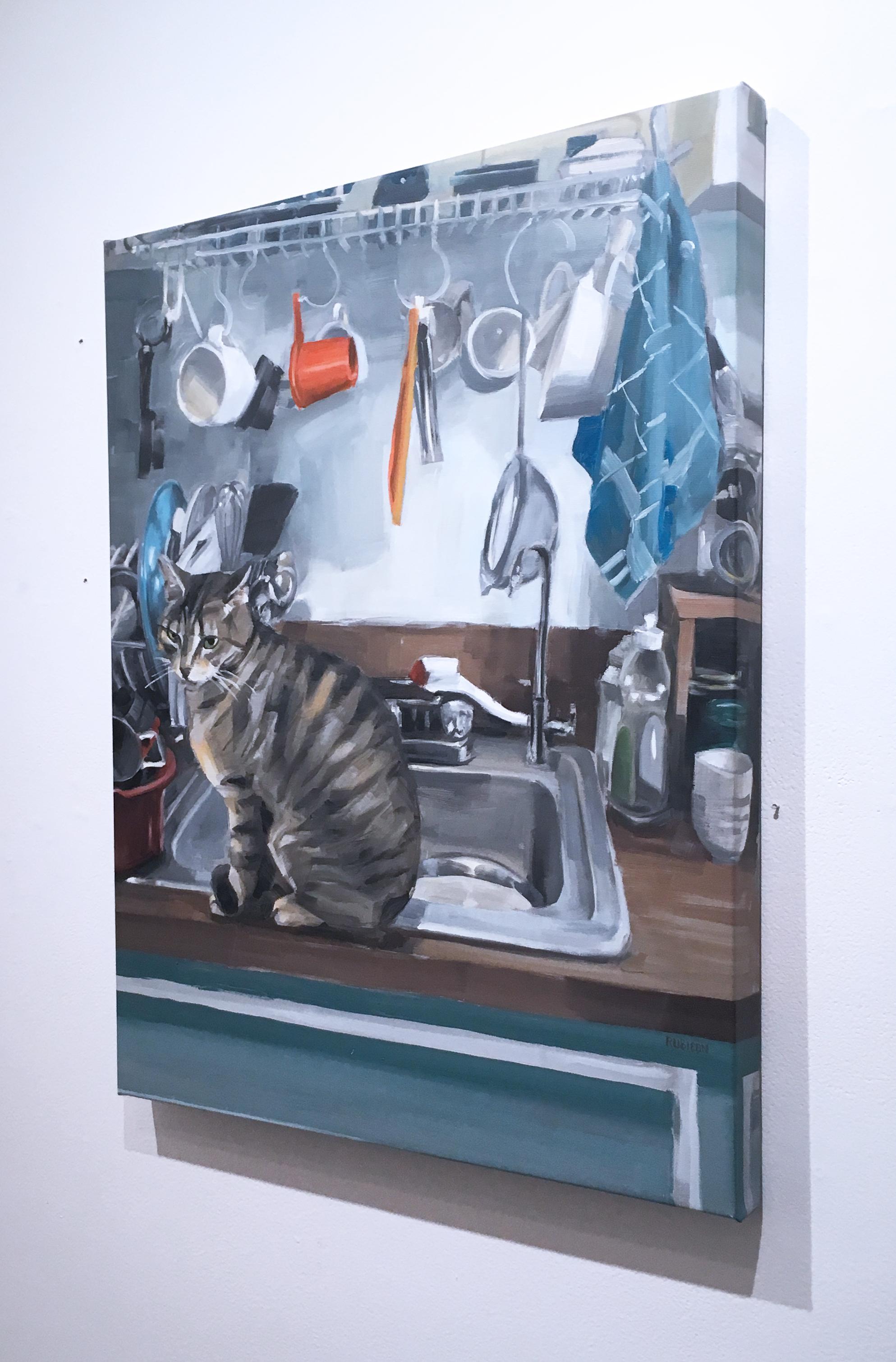 Billy im Waschbecken (Zeitgenössisch), Painting, von RU8ICON1