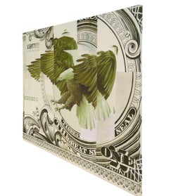 Ordus Naturalis, Pittura a olio e acrilico su tela, Aquila e dollaro USA, valuta
