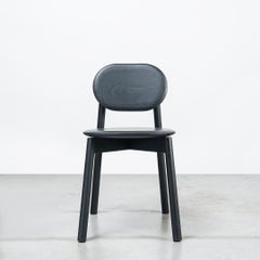 RUA CHA Black Ash Chair by Clementine Caurier