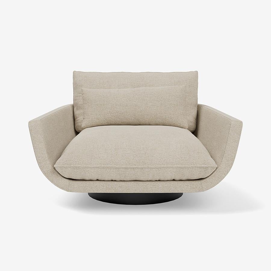 Rua Ipanema Lounge Chair by Yabu Pushelberg in Chenille In New Condition For Sale In Toronto, ON