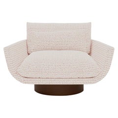 Rua Ipanema Lounge Chair by Yabu Pushelberg in Jacquard Tweed 'High Base'