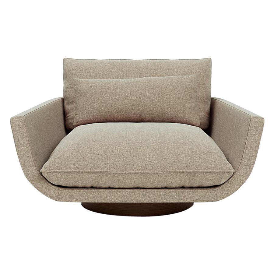 Rua Ipanema Lounge Chair by Yabu Pushelberg in Tailored Boucle Wool