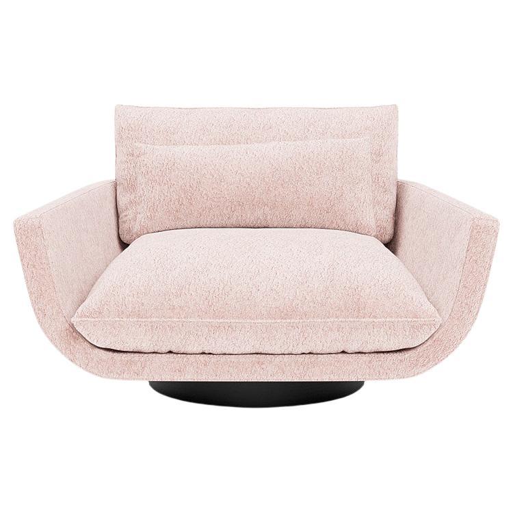 Rua Ipanema Lounge Chair by Yabu Pushelberg in Textured Wool For Sale