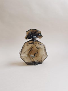 Ruba Rhombic Smoke Glass Decanter