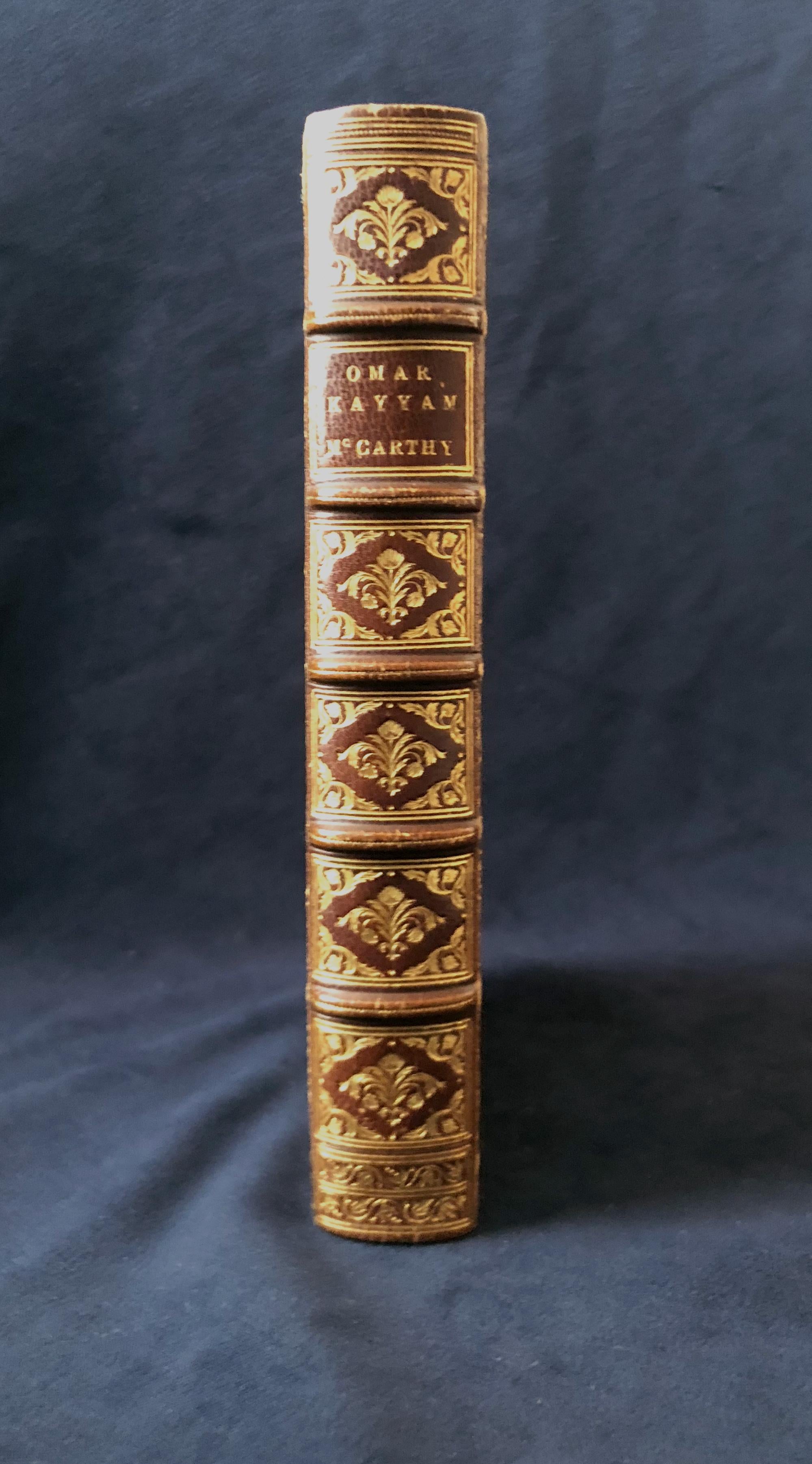 Rubáiyát d'Omar Khayyám, traduction de E. Fitzgerald - 1889 - Reliure Petrus Ruban en vente 1