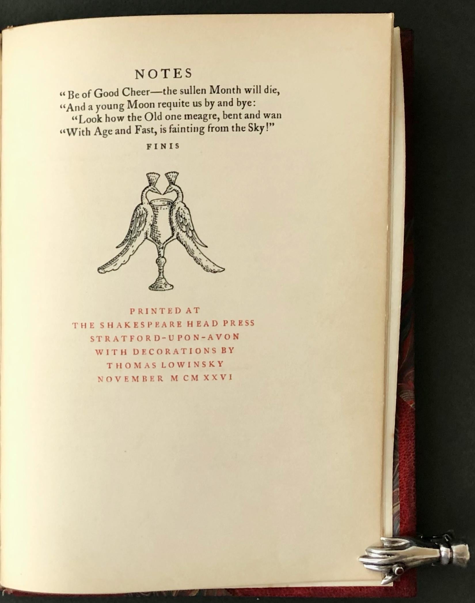 Pelle Rubáiyát di Omar Khayyám, traduzione di E. Fitzgerald - 1926 - rilegatura Zaehnsdorf in vendita