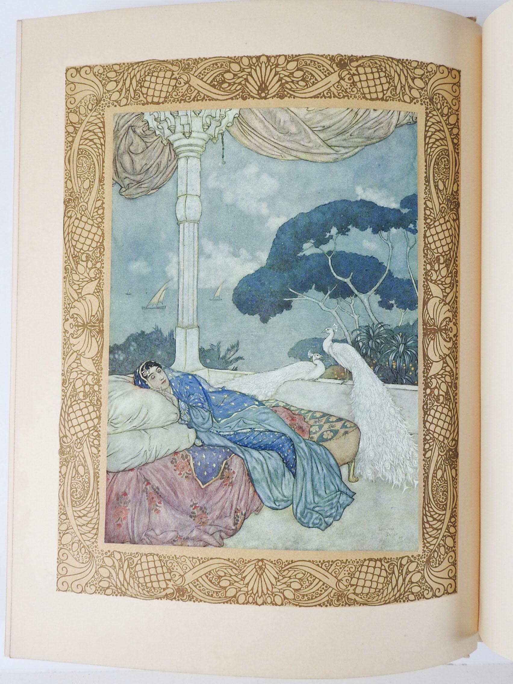 Islamique Rubaiyat d'Omar Khayyam illustré par Edmund Dulac Book en vente