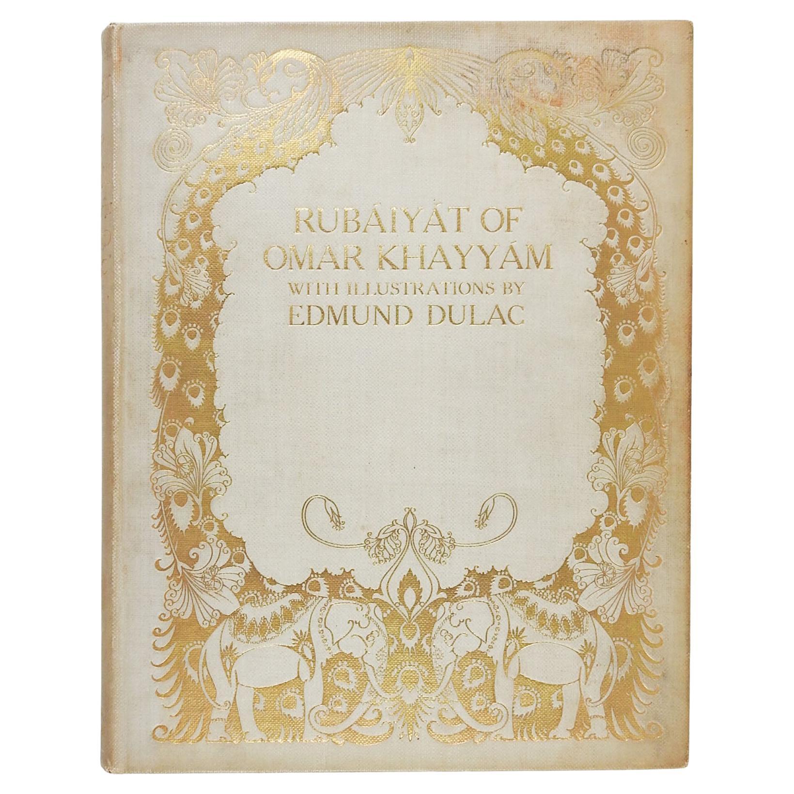 Rubaiyat of Omar Khayyam Illustrated by Edmund Dulac Book
