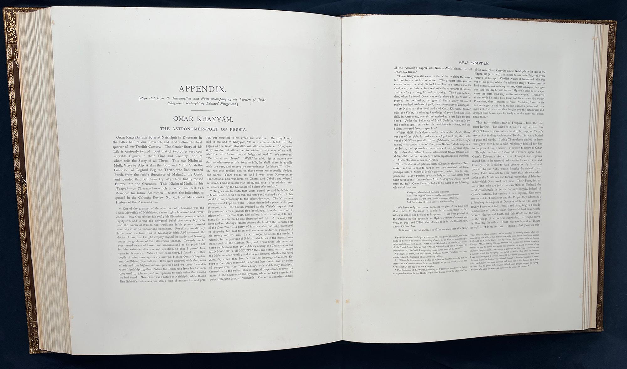 Rubáiyát of Omar Khayyám – The Elihu VEDDER, SUPER DELUXE Edition For Sale 10