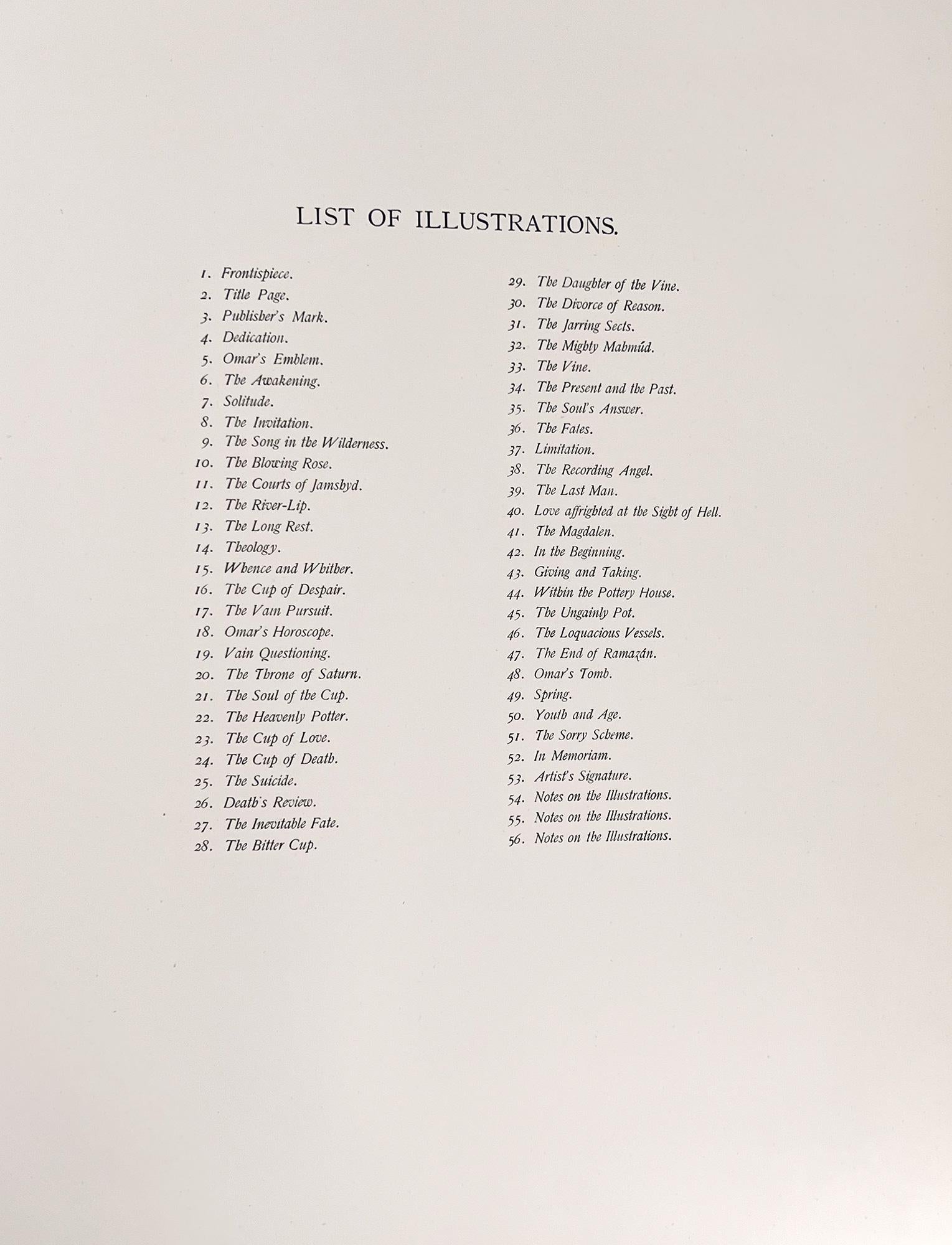 Rubáiyát of Omar Khayyám – The Elihu VEDDER, SUPER DELUXE Edition For Sale 11