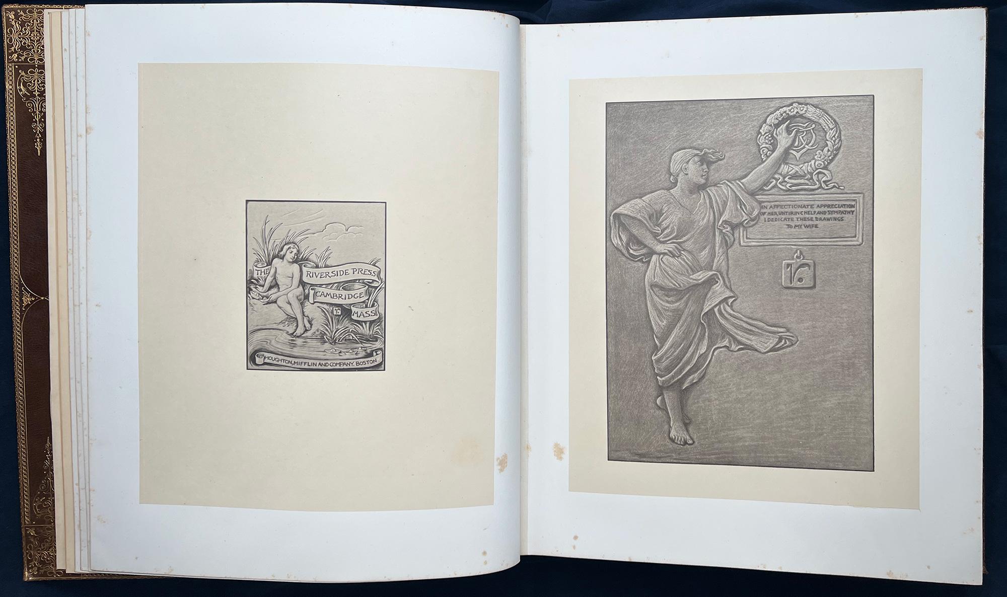 Rubáiyát of Omar Khayyám – The Elihu VEDDER, SUPER DELUXE Edition In Excellent Condition For Sale In Middletown, NY