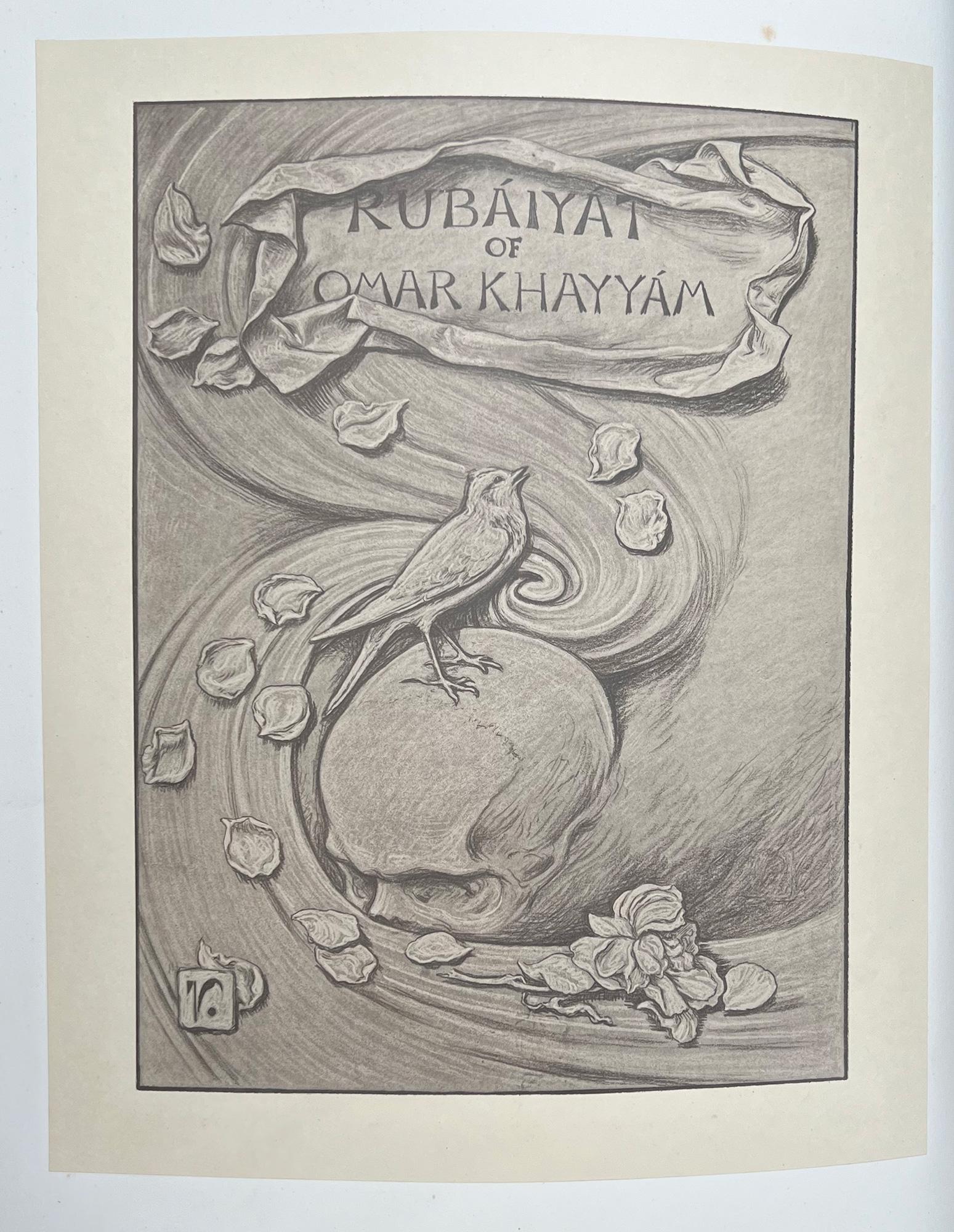 19th Century Rubáiyát of Omar Khayyám – The Elihu VEDDER, SUPER DELUXE Edition For Sale