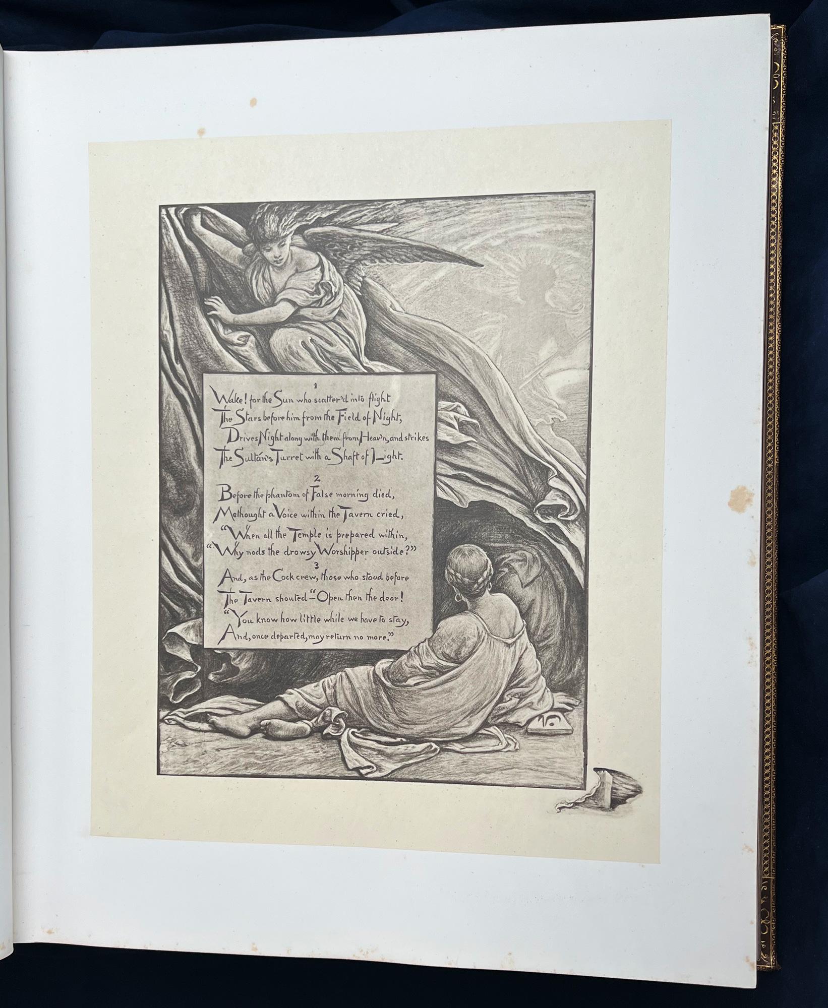 Leather Rubáiyát of Omar Khayyám – The Elihu VEDDER, SUPER DELUXE Edition For Sale