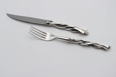 RUBAN Set of 2 pieces in Silver Bronze or Gold Bronze