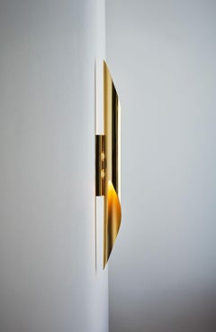 Oblong Ruban Wall Lamp by Jennifer Midoz