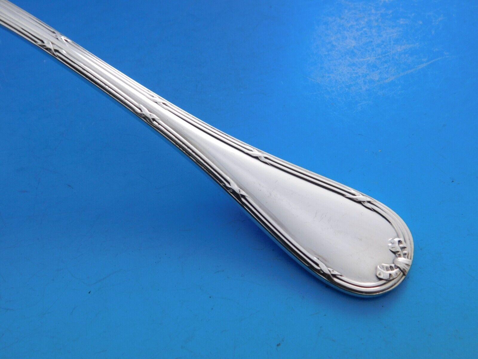 French Rubans by Christofle Silverplate Flatware Service Set 102 pcs France Dinner Size