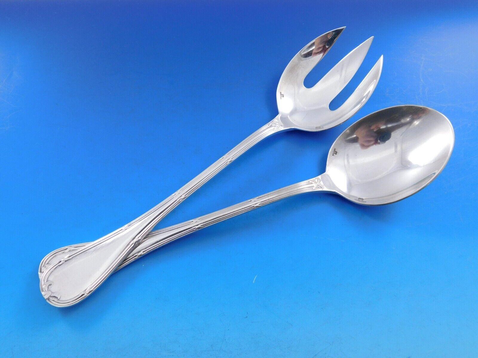Rubans by Christofle Silverplate Flatware Service Set 102 pcs France Dinner Size 1