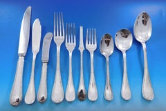 Rubans by Christofle Silverplate Flatware Service Set 363 pcs France Dinner Size