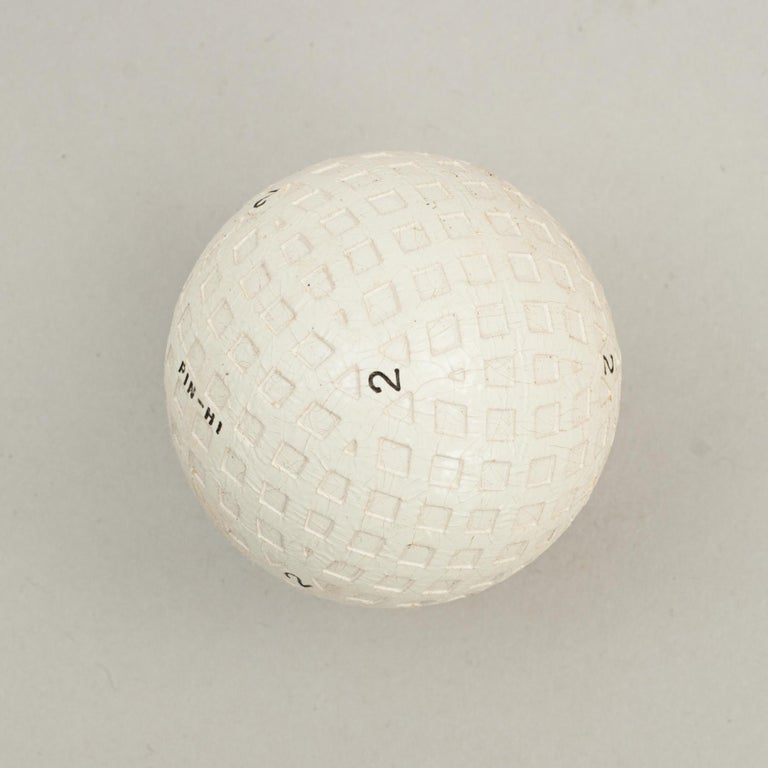 Rubber Core Mesh Patterned PinHi Golf Ball at 1stDibs
