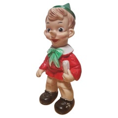 Rubber Pinocchio Squeaky Toy by Ledra Plastic Italy, 1960s