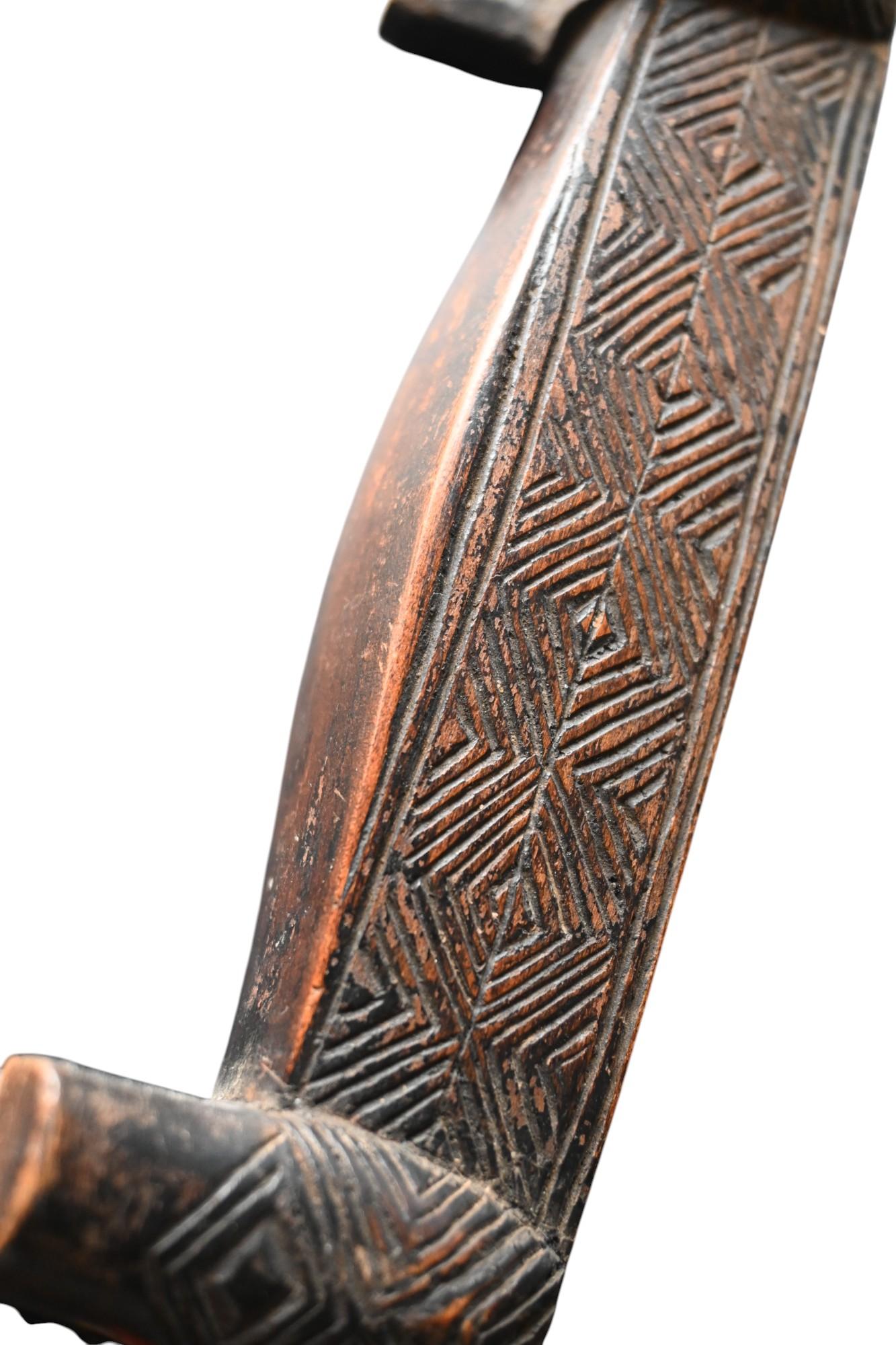 Reibeorakel des Stammes der Kuba/Bushoong, Dr. Kongo, 1. Hälfte des 20. (20. Jahrhundert) im Angebot