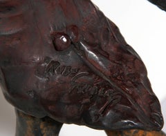 Clown, Bronze Sculpture by Rube Goldberg