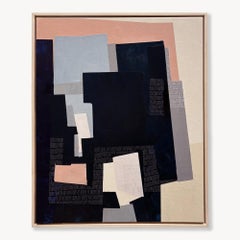 Nila Townes: Abstrakte Malerei, Acryl auf Leinwand, 2010er Jahre, Neu, 30x24