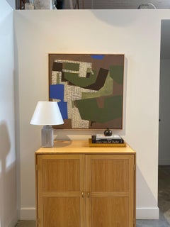 Talking Points: Abstract Painting, Acrylic on Canvas, 2010s, New, 33x33