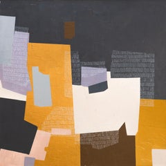 The Bright Row: Abstract Painting, Acrylic on Canvas, 2010s, New, 35x35