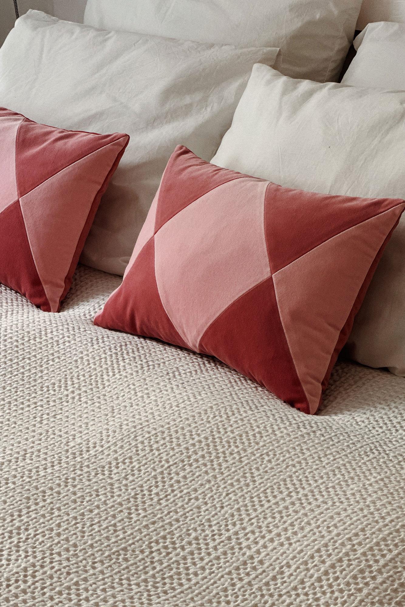 A talisman for the home of beauty, good energies and comfort. 
This decorative pillow is ethically produced by small family run business, hand-made by skilled portuguese artisans with top quality cotton velvet. Each piece is unique and made