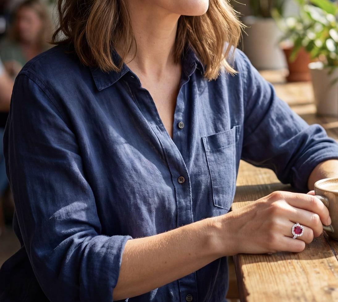 Anillo de cóctel con halo de diamantes rubelita 2,69 quilates en Nuevo estado para la venta en Bangkok, TH