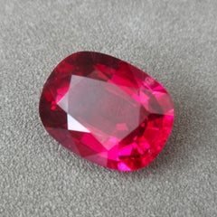 Rubellite Tourmaline Ring Gem 24.5 Carat Unset Cut Loose Gemstone