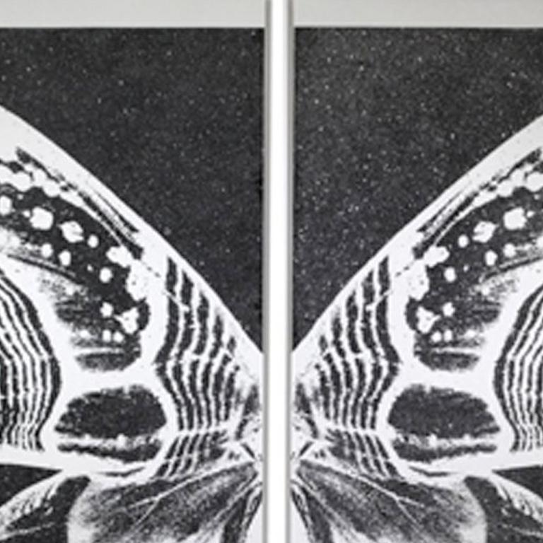 Rubem Robierb is a Brazilian artist working in the art district of Miami. He is most famous for his anti-war works in which he utilizes non-traditional mediums to convey his unique perspective. His subject matter of butterflies, bullets and flowers