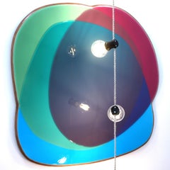 UnderWater 6370, Mixed Media on Wood Panel
