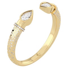 Ruben Manuel Sommer 18K YG, Diamant-Armband, 8,9 Gesamtkaratgewicht