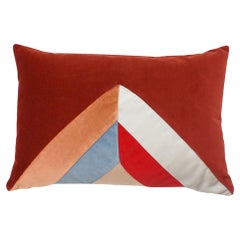Coussin décoratif Deluxe fait main Rubi Earth Velvet