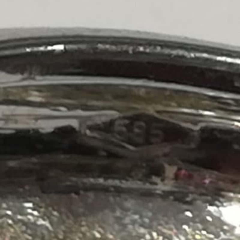 Rubíes, Diamantes, Anillo de Serpiente de Oro Blanco de 14 Kilates. en venta 2
