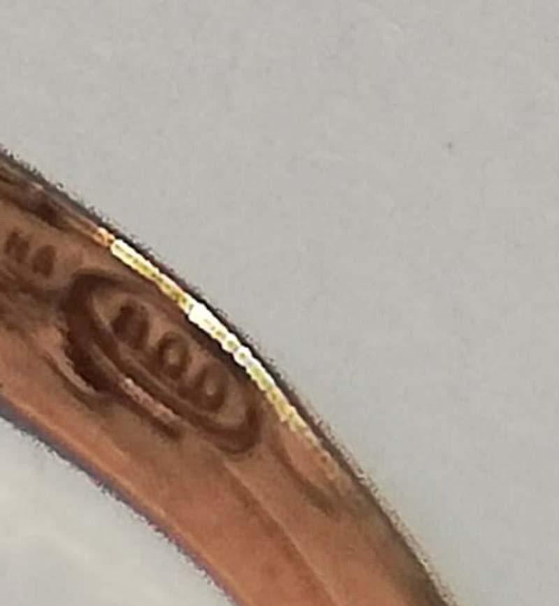 Donna Anello con rubini, diamanti, scoiattolo in oro rosa e argento. in vendita