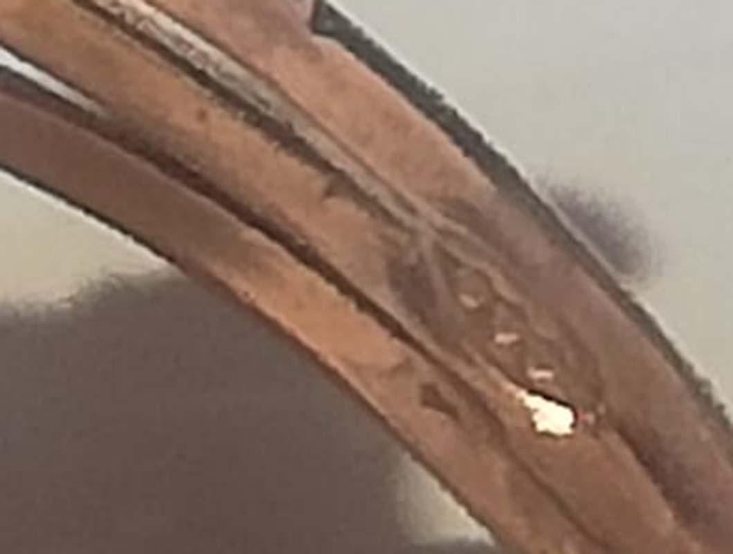 Donna Anello con rubini, diamanti e tartaruga in oro rosa e argento in vendita