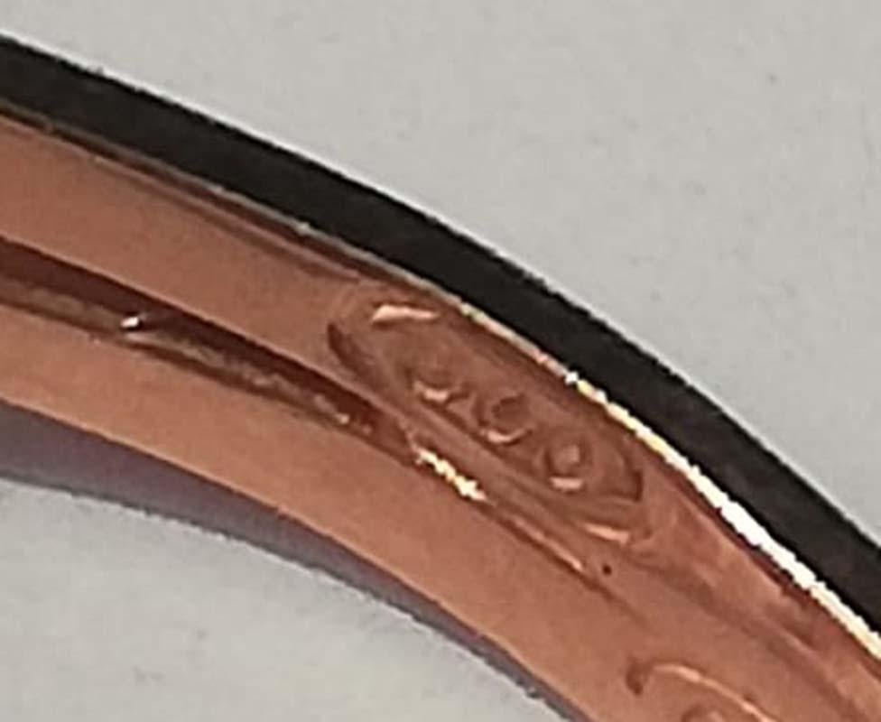 Rubini, diamanti, tsavorite, oro rosa e argento Forma della mosca  Anello. in vendita 1