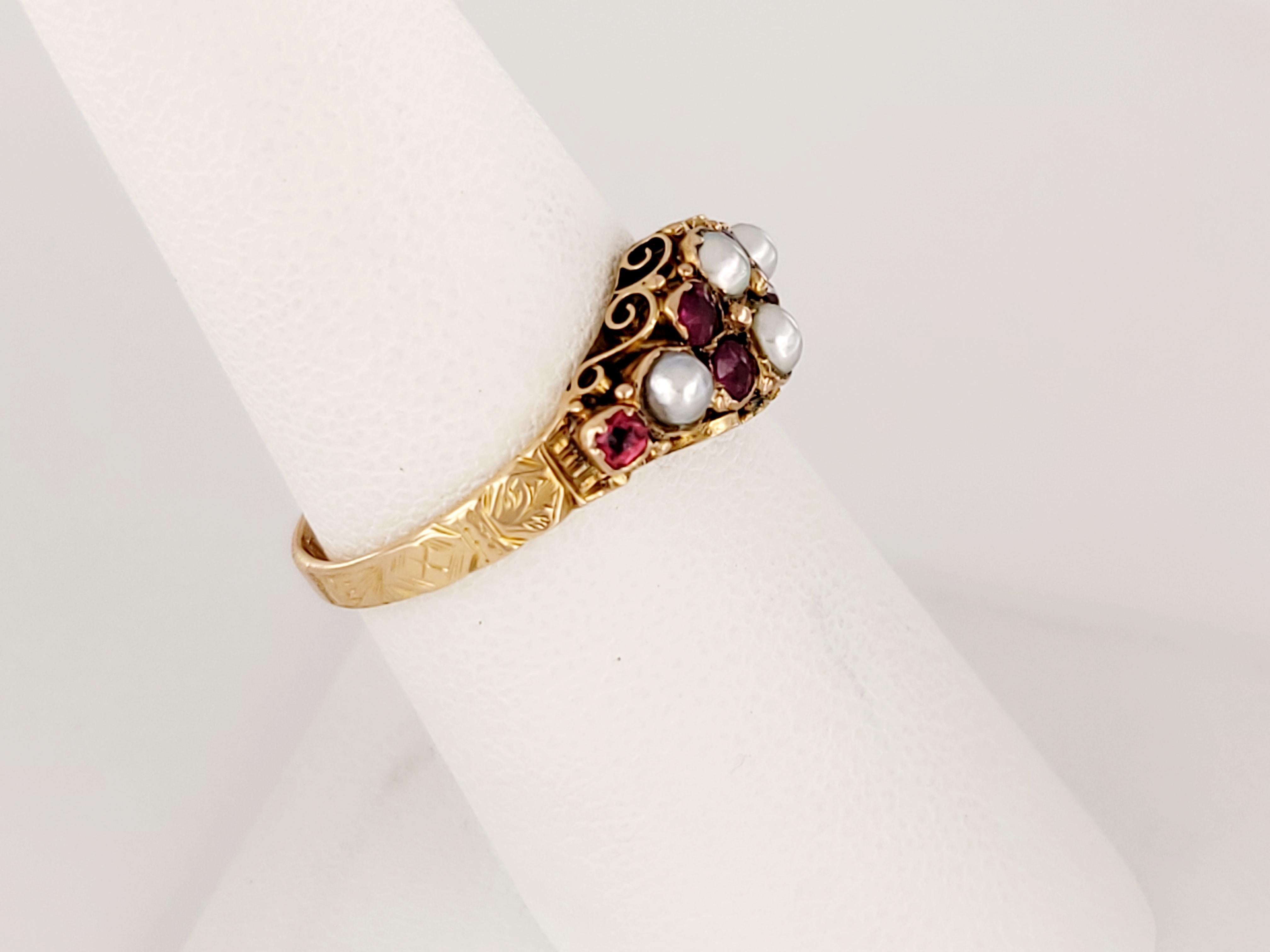 Rubies & Pearls In Excellent Condition For Sale In New York, NY