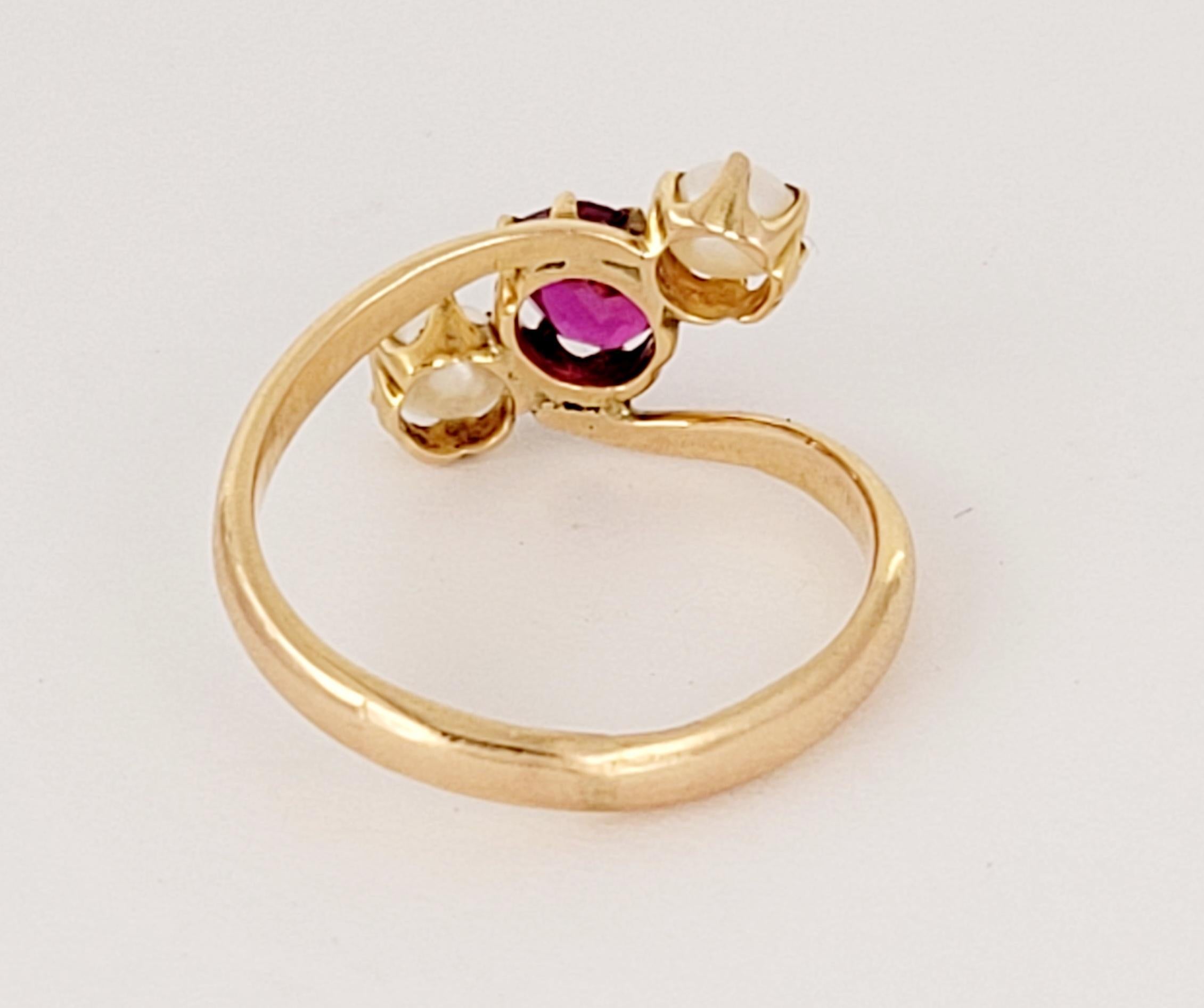 Women's Rubies & Pearls For Sale