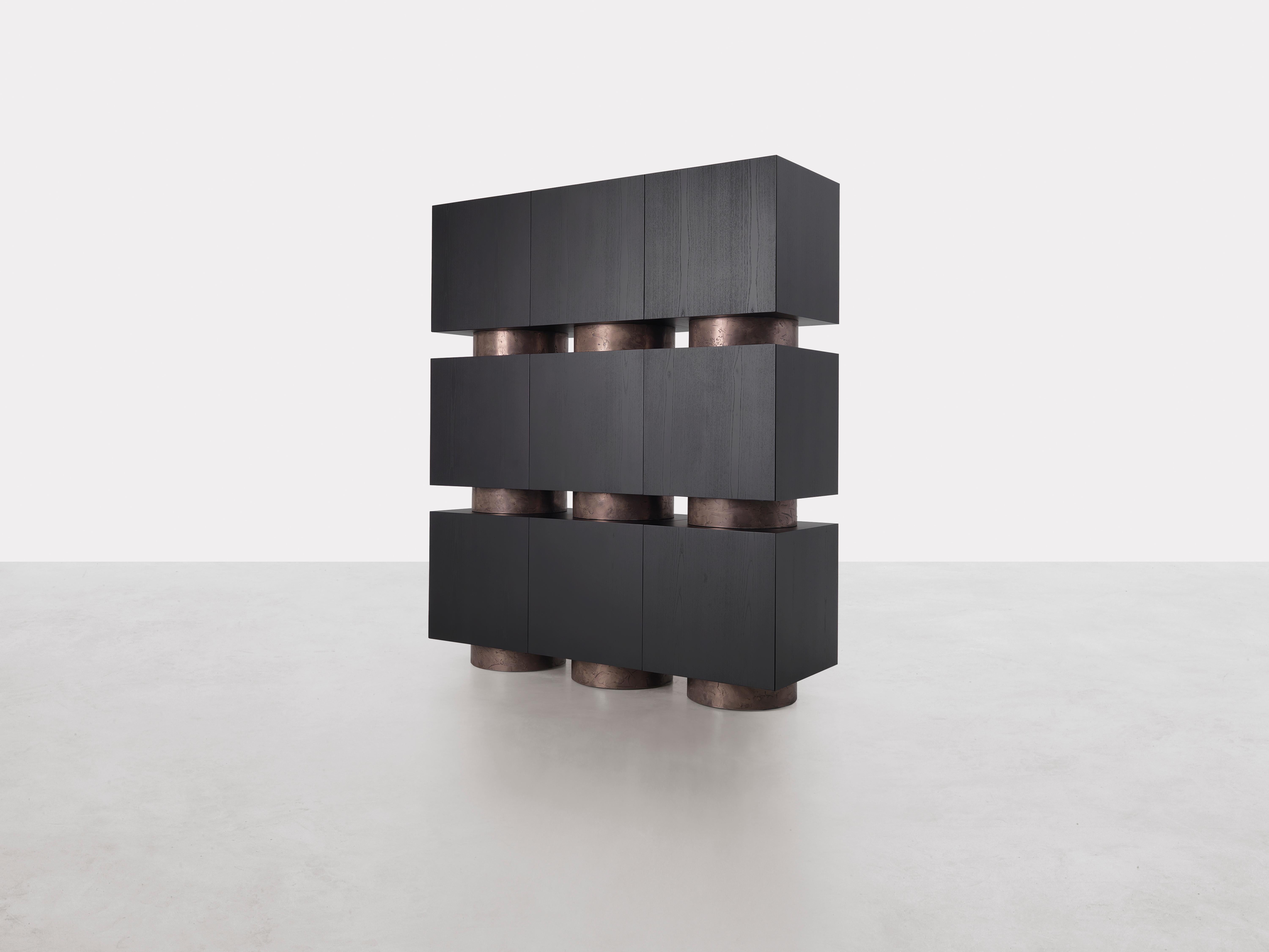 Post-Modern Rubik Container by Somaschini For Sale