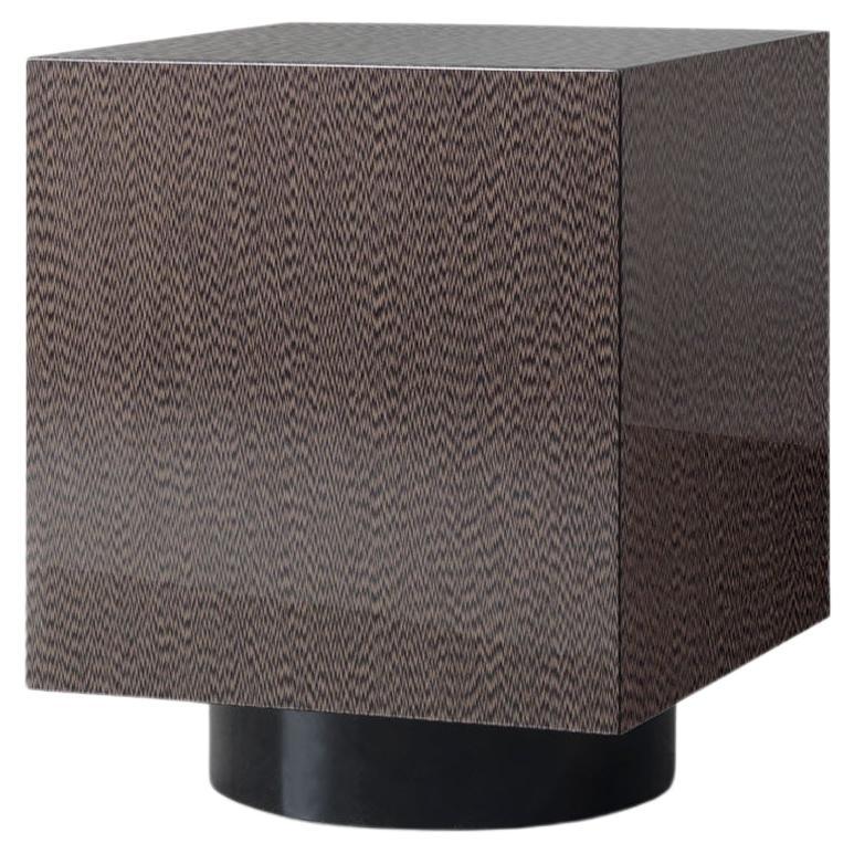 Rubik, Modular veneer cubic container, Dainelli Studio for Somaschini, Italy