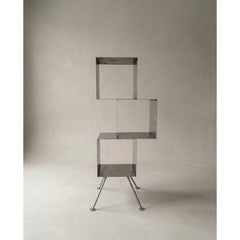 Rubik Module 2 Vertical Structure in Stainless Steel by Metalmorphosis Studio