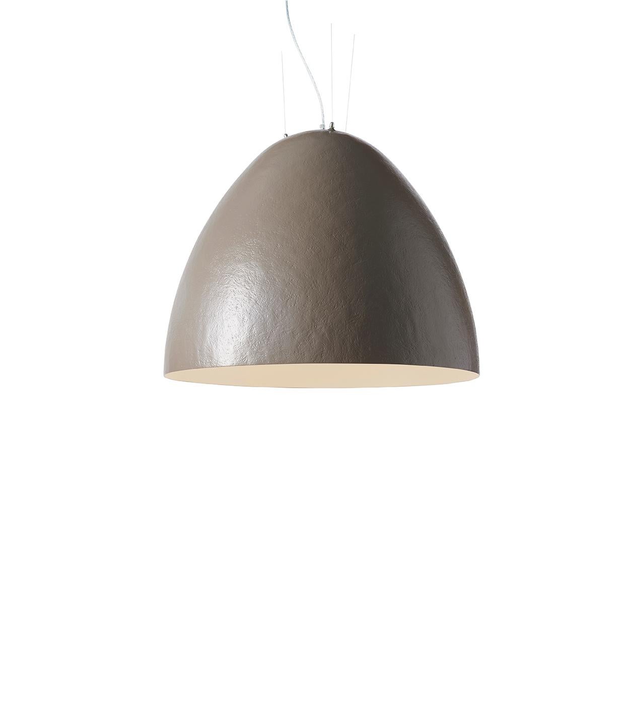 Postmoderno Lampada a sospensione Rubine Red Plume Small di Giò Colonna Romano in vendita