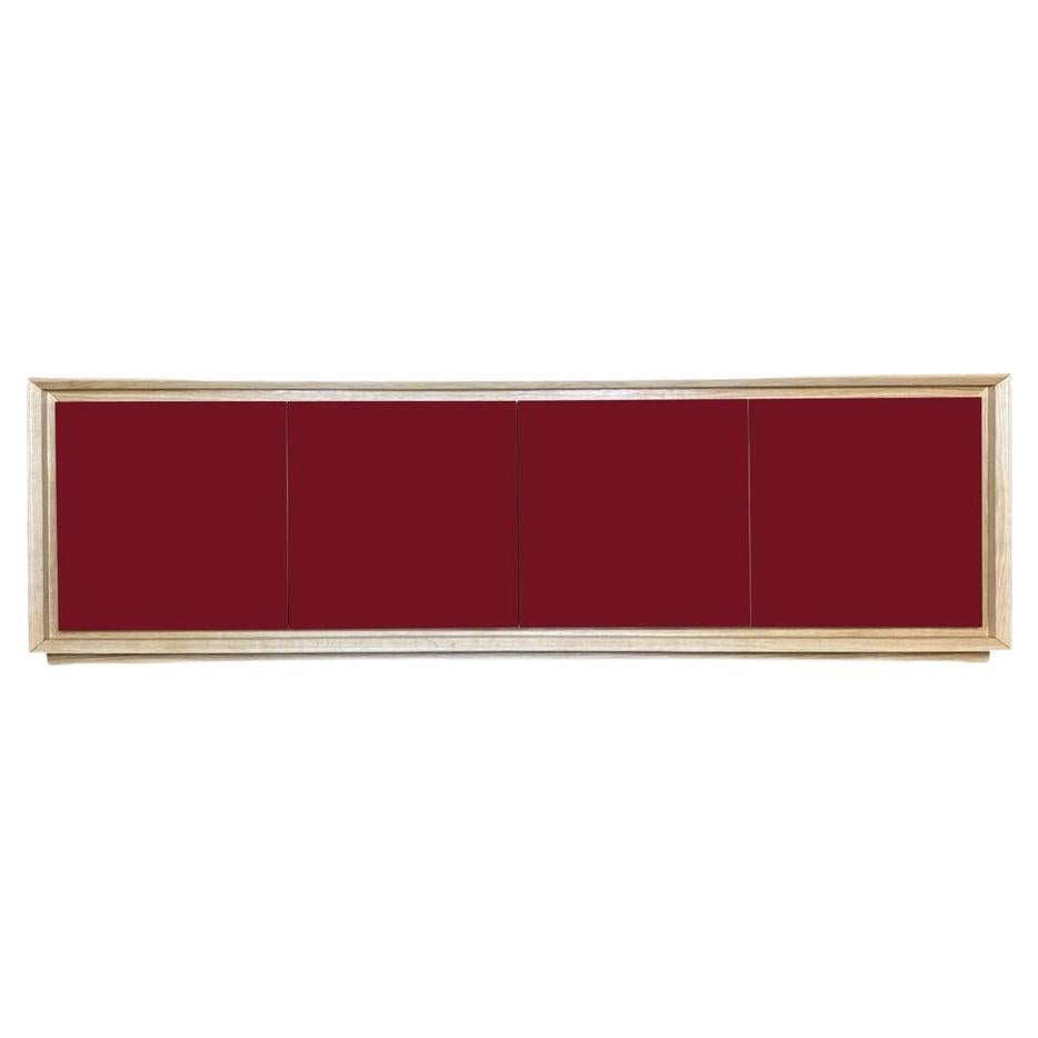 Rubino 3-Door Ruby Sideboard by Mascia Meccani For Sale